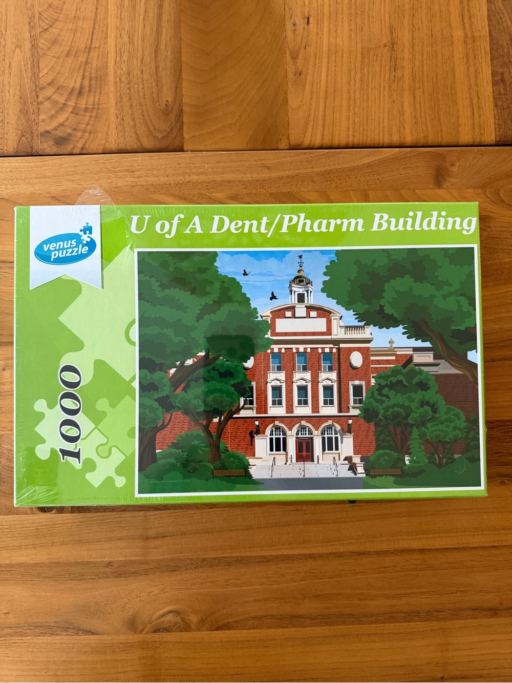 VENUS PUZZLE Custom U of A Dental Pharmacy Building 1000 Piece New in Box Sealed
